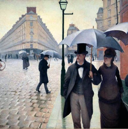 Rue de Paris, temps de pluie Gustave Caillebotte, 1877