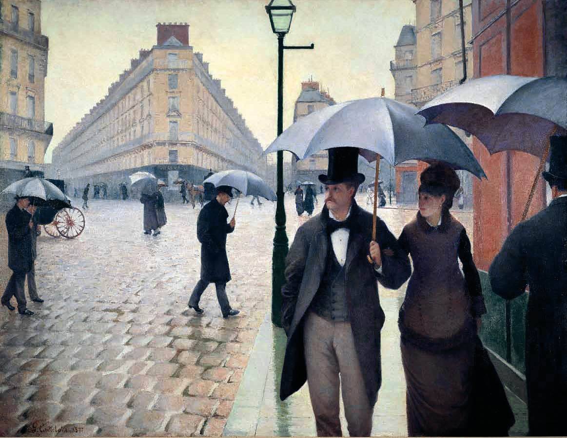 Rue de Paris, temps de pluie Gustave Caillebotte, 1877